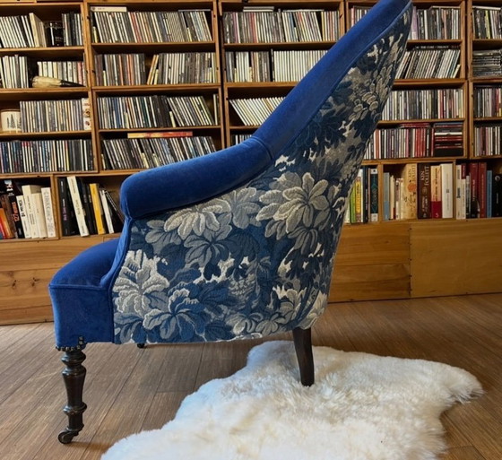 Image 1 of Volledig gerestaureerde paddenstoel fauteuil