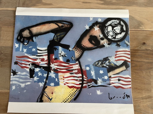 Serigrafía de Herman Brood