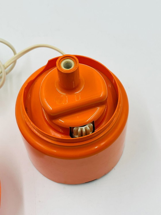 Vintage Philips Orange Space Age Citrus Juicer – Kitchen accessories, Plastic (photo 6 of 11)