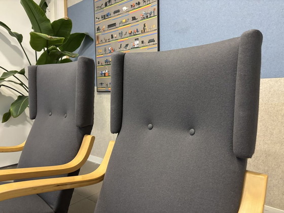 Image 1 of Artek | Alvar Aalto | 401 | Anthracite fabric | 4x