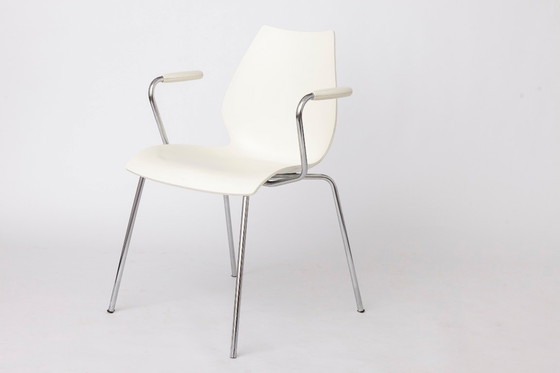 Image 1 of Kartell Maui Chair | Design by Vico Magistretti | Italian Modern Chair | 1990s Vintage