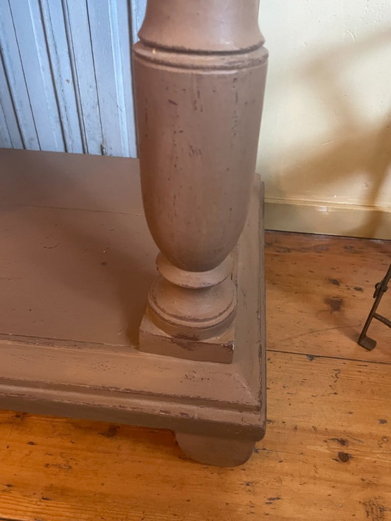 Image 1 of Mesa auxiliar Mesa auxiliar Mesa de pared Doble meseta Antigua