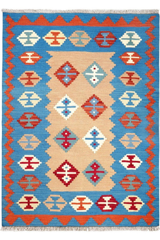 Hand-woven kilim gashgai 168 x 123 cm
