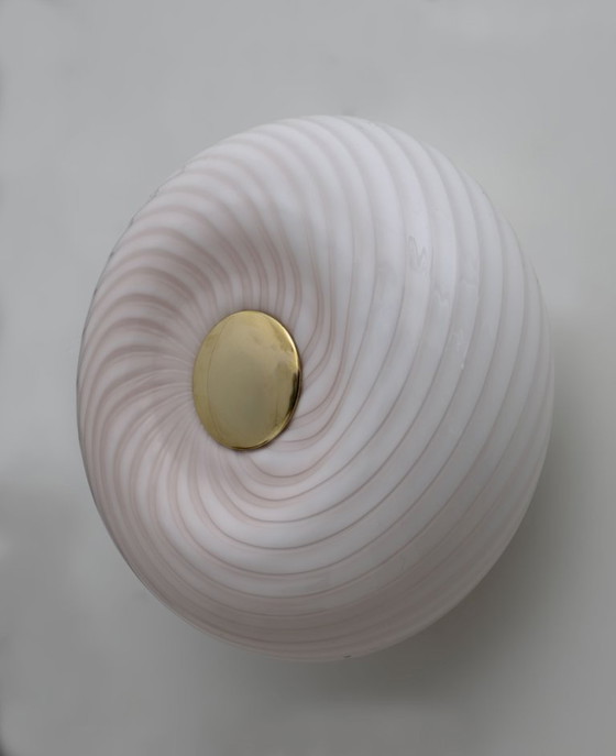 Image 1 of Model 048 Murano Glass Ceiling or Wall Lamp by Leucos, Italy, 1970s