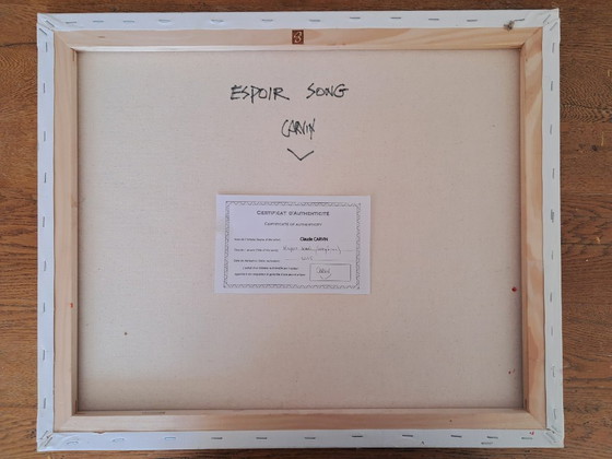 Image 1 of Claude CARVIN - Espoir Song - Tableau d'artiste