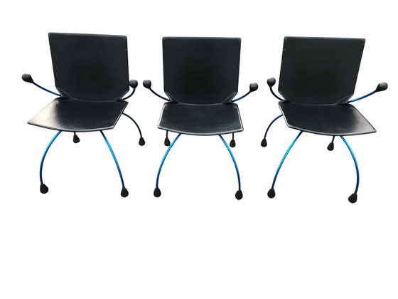 Image 1 of Sedia 3X “Gigi”, Pierre Mazairac e Karel Boonzajer per Hennie De Jong