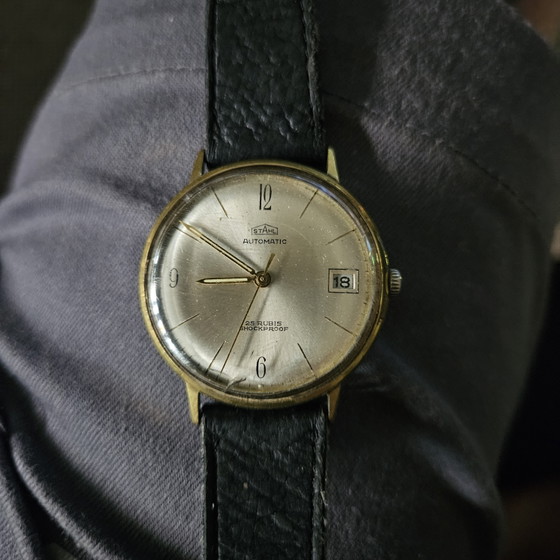 Stahl - Anker, Automatic, Orologio da polso, 25 Rubini, Shockproof, anni '60. – Prodotti per la manutenzione (photo 5 of 8)