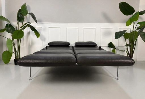 Brühl Roro Canapé Medium Cuir Noir