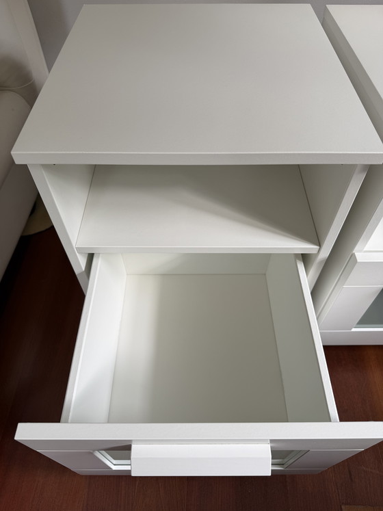 Image 1 of Ikea Brimnes witte nachtkastjes (2x)