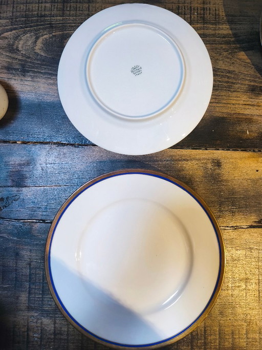 4 grote schotels Richard Ginori Blue Palermo Edition – tafelwaar, Porcelain (photo 2 of 5)