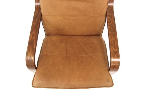 Vintage Leder Sessel, 1960