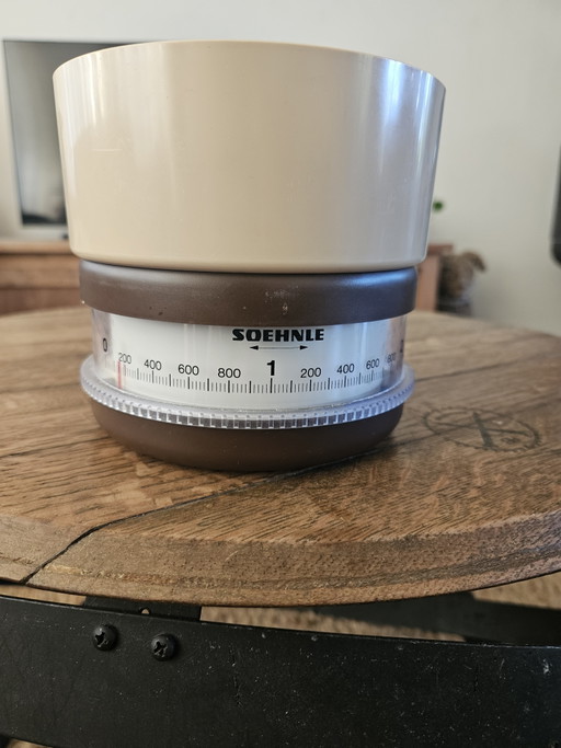 Bilancia da cucina vintage Soehnle – Retro anni '70 (Compatta)