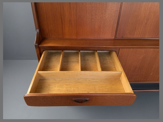Credenza Louis van Teeffelen Combi n. 105 per WéBé – anni '60 – Credenze alte, Wood (photo 6 of 8)