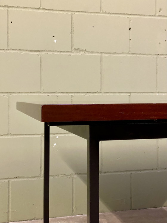 Image 1 of KNOLL INTERNATIONAL | Table de salle à manger extensible en teck, design mid-century