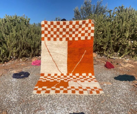 Handgefertigter marokkanischer Teppich 250cm x 150cm – Teppiche & Läufer (photo 2 of 8)