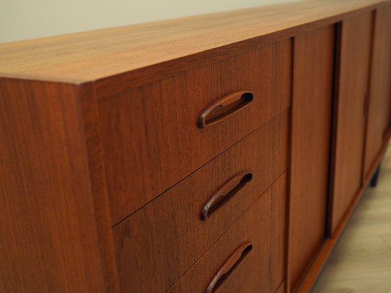Image 1 of Teakhouten dressoir, Deens ontwerp, jaren 1970, Productie: Denemarken