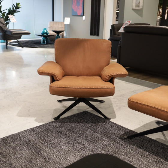 Image 1 of de Sede DS-31 3-seater sofa with armchair and footstool