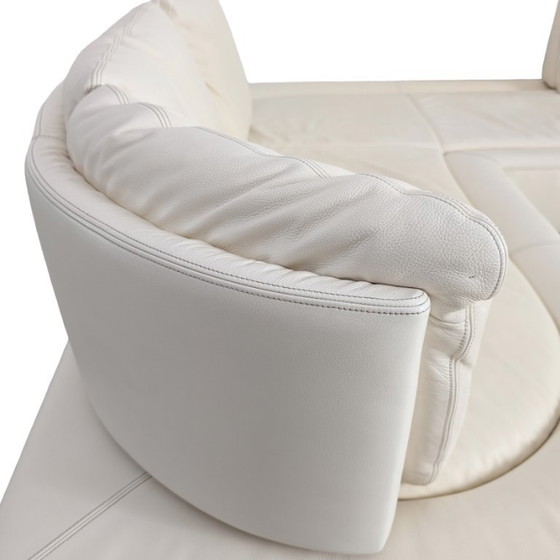 Image 1 of Divano angolare modulare Original De Sede DS 165 in pelle color crema