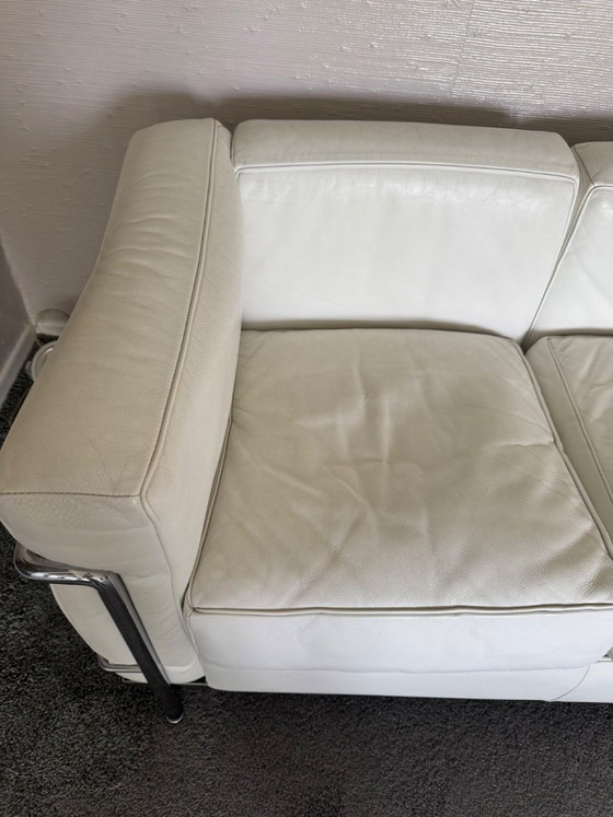 Image 1 of Sofá Cassina LC2 original | Le Corbusier | Sofá de diseño | Número de serie disponible