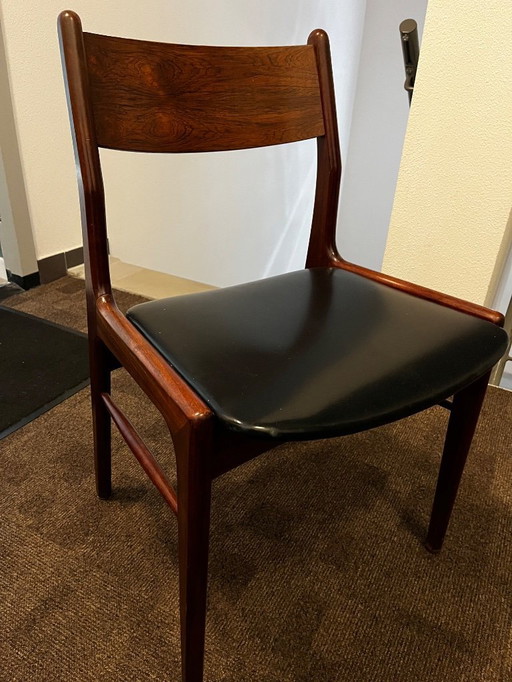 Chaises de salle à manger danoises de Madsen