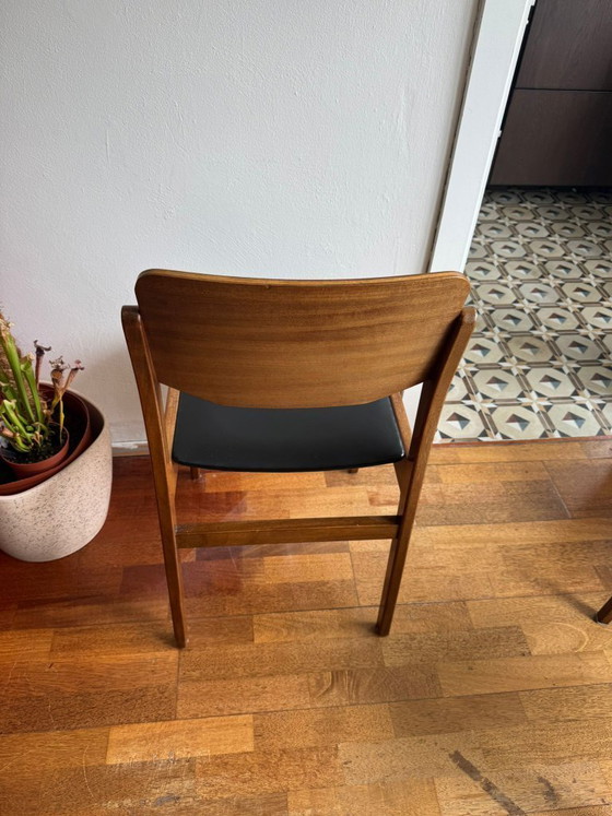 Image 1 of 2 sedie da pranzo scandinave di metà secolo