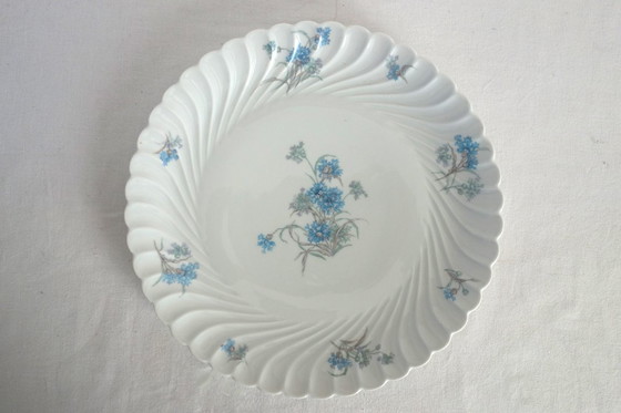 Image 1 of 12-delig dessertservies "Bergère", Haviland Limoges