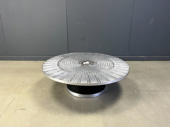 Image 1 of Tavolino da caffè in mosaico di Raf Verjans, anni '70