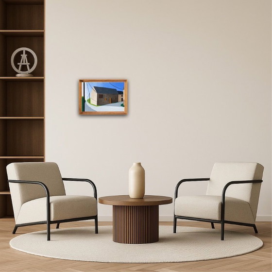 Image 1 of Öl auf bespanntem Keilrahmen. Format 35x24 cm.