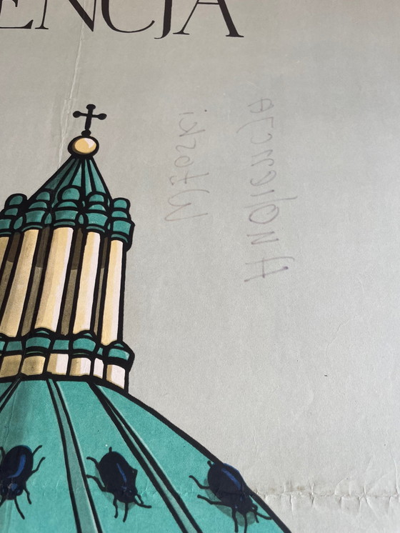 Image 1 of J.Flisak (1930-2008), L'udienza, ZGK zam. 1554/3/73, Gedrukt 1973