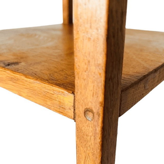 Image 1 of Mesa de pedestal para plantas de arte y artesanía antigua, década de 1890