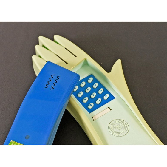 Image 1 of Telefono Cresta Modell 100 del 1980 progettato per Vroom e Dreesmann Handtelefoon