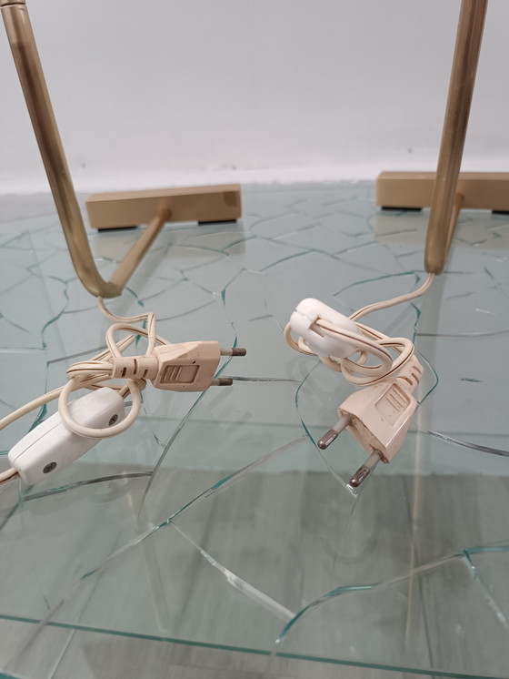 Image 1 of Par de lámparas de contrapeso de Cedric Hartman, década de 1960