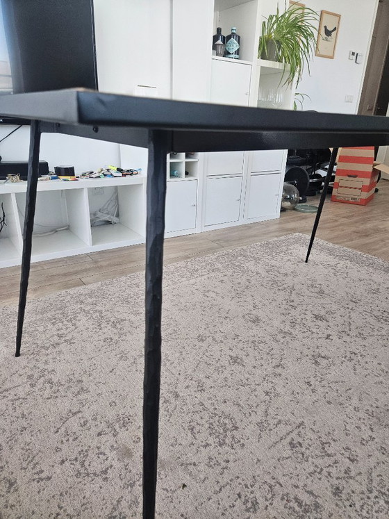 Dutchbone Pepper Dining Table – Metal, Wood (photo 4 of 5)