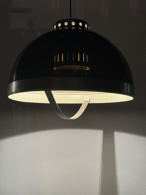 Image 1 of Retro Dijkstra Lampen Globe Pendant Lamp Brown - Space Age