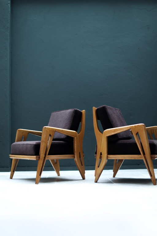 Set di due poltrone di FRANCO CAMPO & CARLO GRAFFI