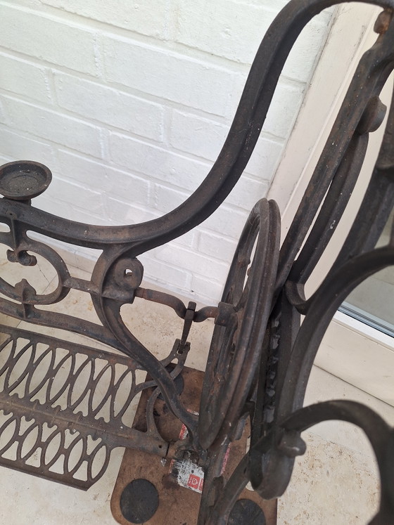 Volano Pfaff – Tavolini, Cast Iron, Wood (photo 3 of 7)