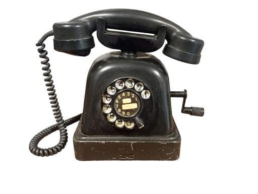 Vintage Bakelite Telephone from 1954: Belgian design atea