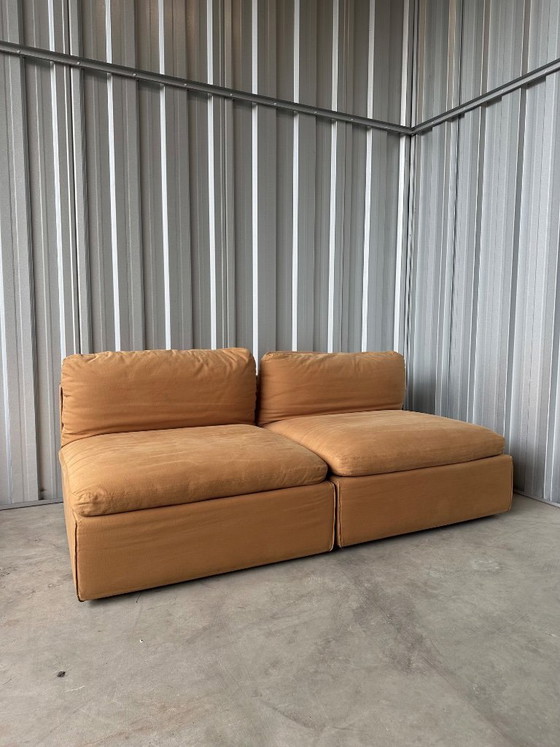 Image 1 of Zanotta vintage elementen bank sofa