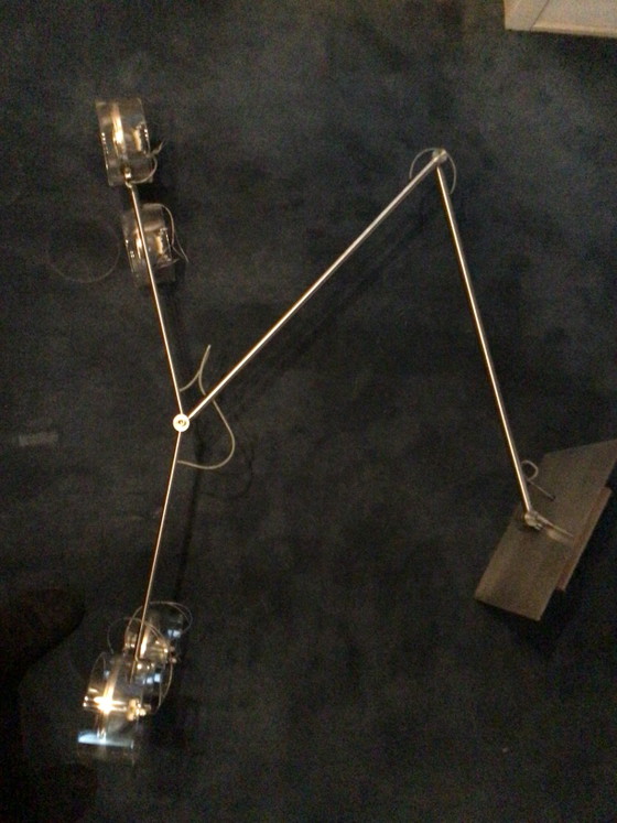 Image 1 of English design pendant lamp with four glass shades