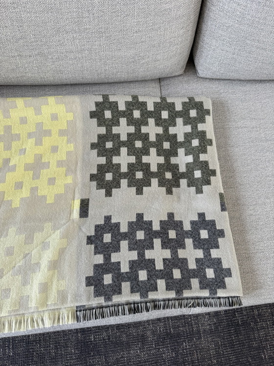 Image 1 of Hay 9, Plaid in Lemon/Gray