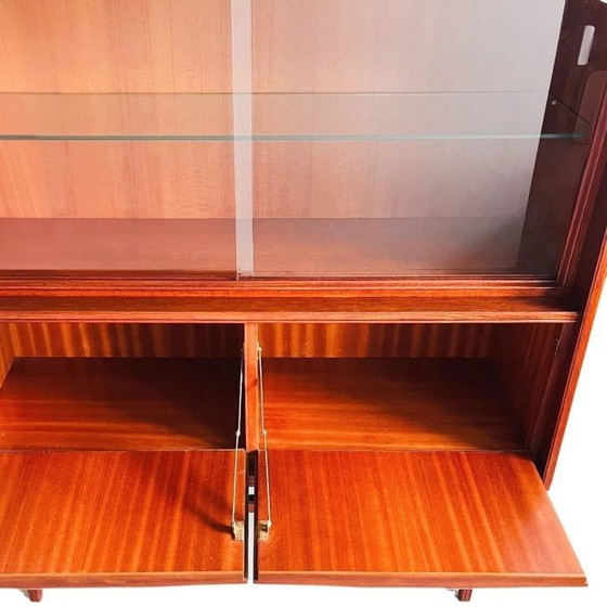 Image 1 of Elegante vetrina danese di design vintage di metà secolo, in teak, anni '60.