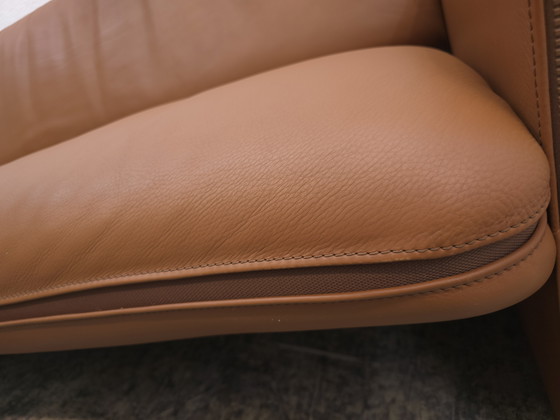 Image 1 of De Sede ds 125 Gerd Lange canapé design, canapé en cuir, canapé, desede trois places, cognac
