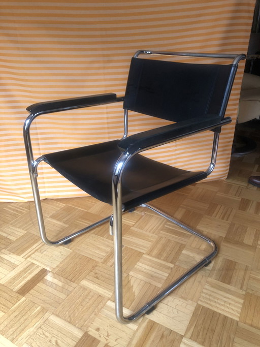 4x Thonet Freischwinger-Sessel