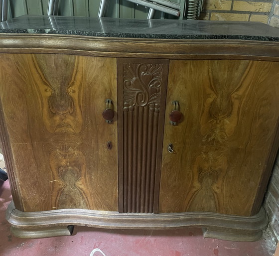 Image 1 of Walnut Art Déco Sideboard