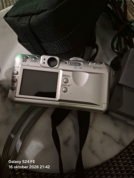 Canon powershot S50 – Fotografie, Metaal, Kunststof (photo 5 of 6)