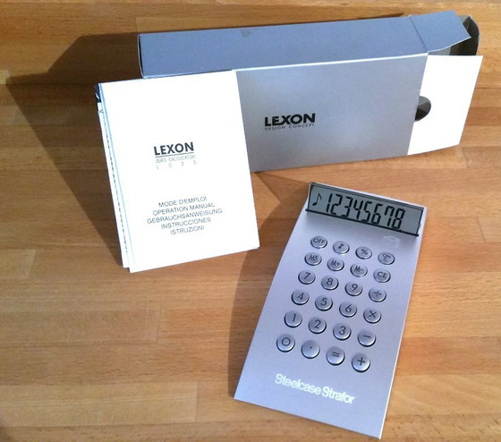 Image 1 of LEXON LC25 "Nul" rekenmachine, Marc Berthier Design