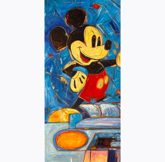 The Mickey Legacy (15) "Tribute to Mickey" – Paintings & Drawings, Canvas (photo 4 of 8)