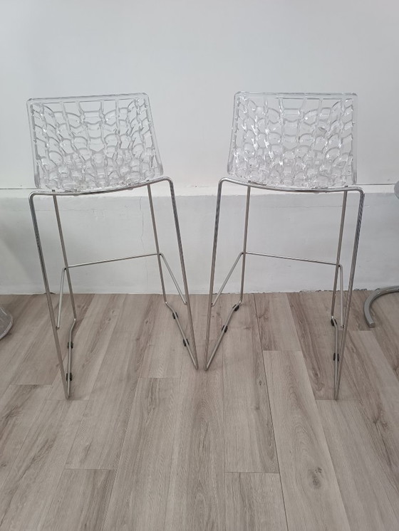 Image 1 of Sgabelli da bar di design italiano, anni 2000