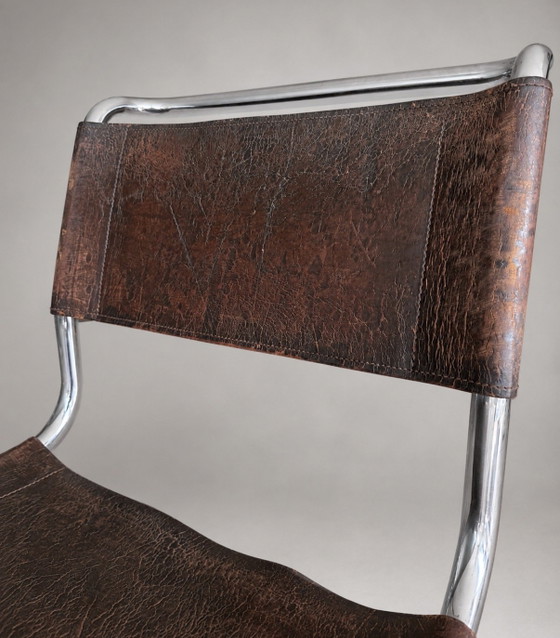 Image 1 of 3x Vintage Mart Stam S33 Cantilever Chair by Thonet