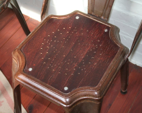 Image 1 of 4 sillas Fibrocit restauradas